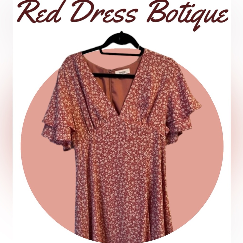 Red Dress Boutique Pink Floral Dress
